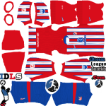 Atletico Madrid kit dls 2025 home