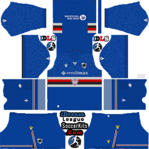 Sampdoria dls kit 2025 home