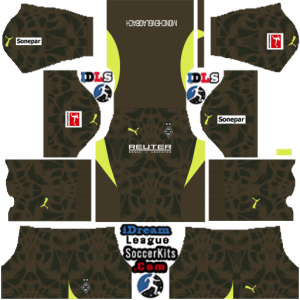 Borussia Monchengladbach dls kit 2025 gk away