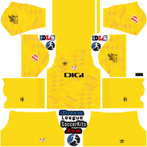 Rayo Vallecano dls kit 2025 gk home