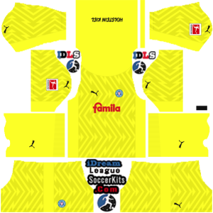 Holstein Kiel dls kit 2025 gk home