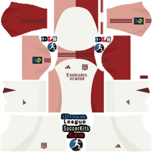 Olympique Lyonnais dls kit 2025 third