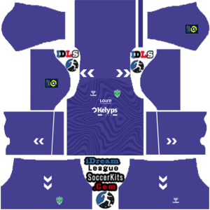 AS Saint Etienne dls kit 2025 gk away