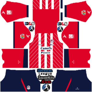 Atletico San Luis dls kit 2025 home