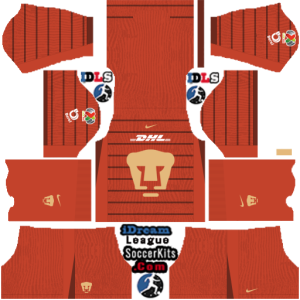 pumas unam dls kit 2025 gk third