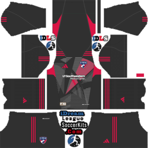 Dallas FC kit dls 2025 gk third