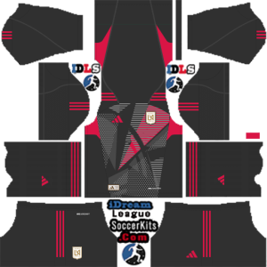 Los Angeles FC kit dls 2025 gk home